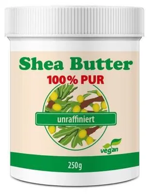 Image de Beurre de karité non raffiné 100% pur 250 g