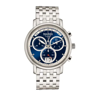 Produktbild von Bruno Söhnle Herren Armbanduhr 17-13143-342 Marcato Chronograph Edelstahl
