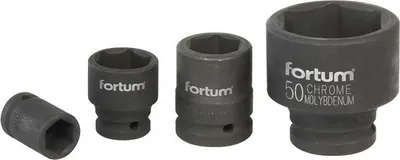 Produktbild von Fortum Stecknuss (4703065) Kraftstecknuss, 3/4", 65mm, L 80mm, CrMoV