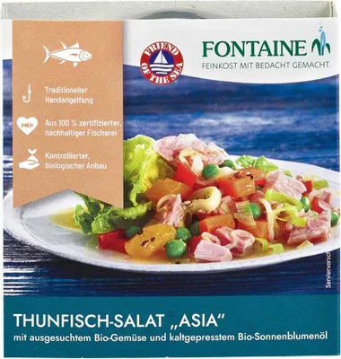 Produktbild von Thunfischsalat Asia 200g 12er Pack