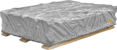 Produktbild von RAINEXO Palettenabdeckhaube, Silbergrau
