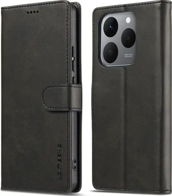 Produktbild von Hülle für Xiaomi 15T, Klapphüllen Brieftasche Leder Magnetverschluss Ständer Schutzhülle Schwarz