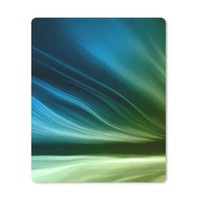Produktbild von MuchoWow® Mauspad Mousepad Nordlichter - Grün - Muster 30x40 cm - Mousepads - Maus Mat - Pad - Mausunterlage - Mausmatten