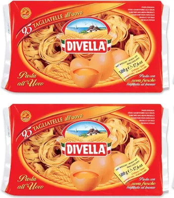 Produktbild von 6x Divella Tagliatelle all'uovo n. 95 Nudeln mit ei 500 g