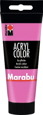 Produktbild von Marabu Acrylfarbe Acryl Color 100 ml pink 033