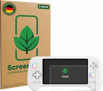 Produktbild von 2x ScreenLeaf Schutzfolie für Anbernic RG557 Displayschutz Display Schutz Folie Klar Transparent
