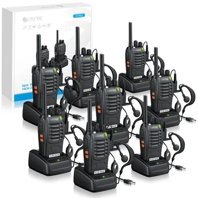 Image de Talkie-walkie rechargeable, radio VOX, fréquence PMR446 MHz