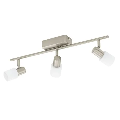 Productafbeelding van Eglo LED-LS/3, nikkel mat/wit, 'Taberno' model