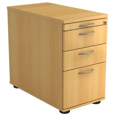 Produktbild von SIGNA SC40 BM - Rollcontainer Buche mit Hängeregistratur Bogengriff Metall