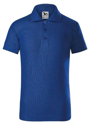 Image de Malfini - Polo pour enfants, piqué PP11369 (110) (bleu)