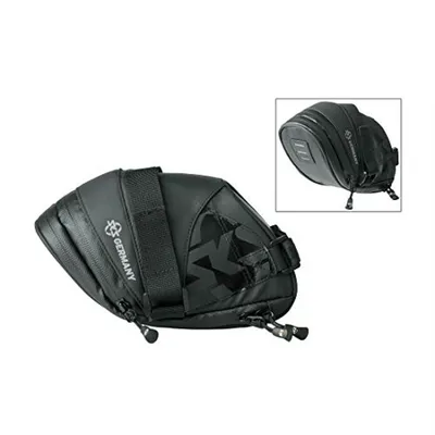 Produktbild von SKS Satteltasche 'Explorer Straps 1800', 1,8 Liter, 180+40 x 80 x 130+10 mm, 186 g, schwarz