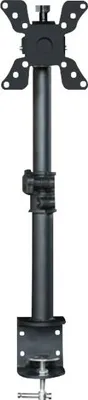 Zdjęcie produktu dla Techly ICA-LCD 500BK, 15 kg, 33 cm (13"), 76,2 cm (30"), 100 x 100 mm, Opcja regulacji wysokości, Czarny