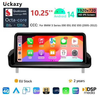 Immagine prodotto di Autoradio multimediale Android da 10,25 pollici con touchscreen e compatibilità CarPlay wireless