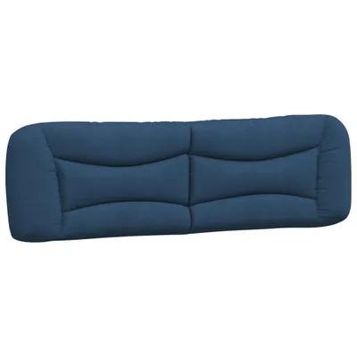 Obrázek produktu pro Polštář na čelo postele Hvar modrý 180 cm textil