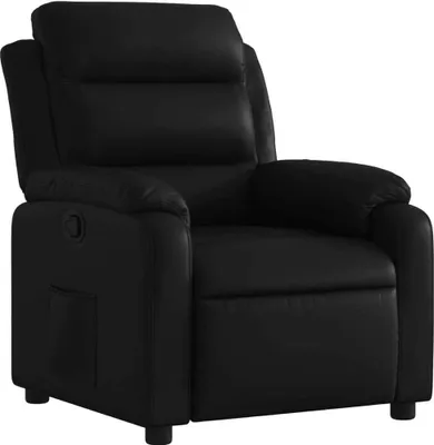 Produktbild von Relaxsessel Schwarz Kunstleder