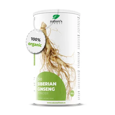 Image de Poudre de Ginseng Sibérien Biologique - Poudre de Racine de Ginseng 100% Pure et Naturelle - Qualité Testée par des Tiers