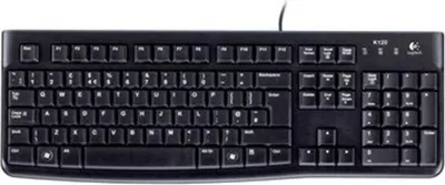 Produktbild von Logitech Tastatur K120 kabelgebunden USB-Anschluss