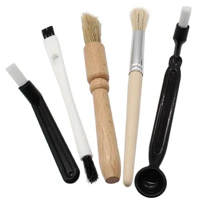 Kaffeebürsten-Set, 5-teilig, Reinigungsbürsten für Kaffeemaschinen