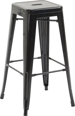 Obrázok produktu pre Kovová barová stolička Josh V2 - Čierna