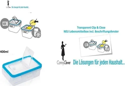 Produktbild von FRISCHHALTEDOSE Aufbewahrungsbox mit Deckel Frischhaltbox Mikrowellendose