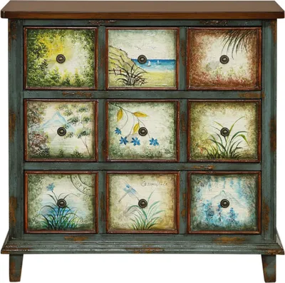 Immagine prodotto di Cassettiera di design in legno credenza moderna credenza alta mobile colorato nuovo