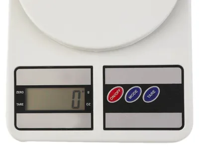 Küchenwaage, LCD, Tara, 1 g – 7 kg, 24 x 17 x 3,5 cm