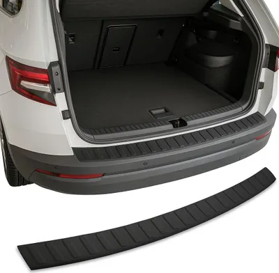 Immagine prodotto di Protezione per il bordo del bagagliaio in ABS compatibile con Skoda Karoq | NU7 | Anno di produzione dal 2017 in poi