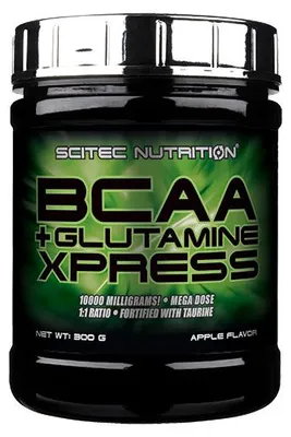 Produktbild von Scitec BCAA + Glutamine Xpress - 300g - White Melone