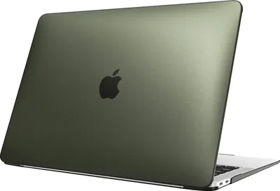 Produktbild von Fintie Hülle kompatibel mit MacBook Air 13 (2018-2020 Version) A2337(M1)/A2179/A1932, Ultradünne Hartschale Schutzhülle Snap Case kompatibel mit MacBook Air 13" Retina, Nachtgrün(Matt)