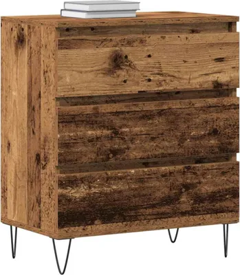 Obrázek produktu pro vidaXL Příborník se zásuvkami z regenerovaného dřeva 60 x 35 x 70 cm materiál na bázi dřeva