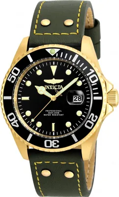 Produktbild von Invicta Pro Diver 22075 Herrenarmbanduhr - Quarzwerk - Edelstahl mit schwarzem Zifferblatt - 43 mm