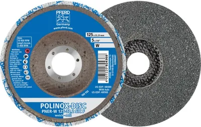 Immagine prodotto di Mola Pferd Polinox Disco PNER-W 125-C foro fine 22,2 mm - 44690733