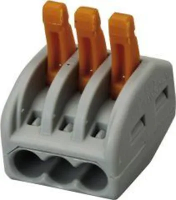 Produktbild von WAGO Wago-Steckklemme3p.2,5qmm5 Stk. Btl. m. R.