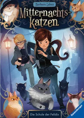 Produktbild von Mitternachtskatzen, Band 1: Die Schule der Felidix (Katzenflüsterer-Fantasy in London für Kinder ab 9 Jahren)