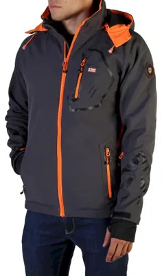 Produktbild von Geographical Norway - Bekleidung - Jacken - Tranco-man-dgrey-orange - Herren - dimgray,orange - S