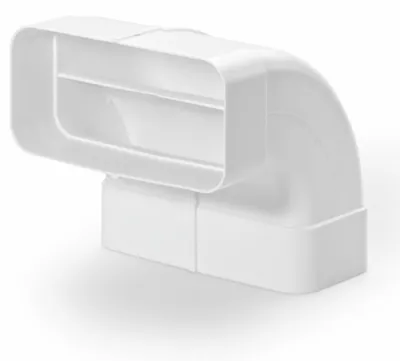 Zdjęcie produktu dla Naber MF-RBV 125 Kolanko rurowe pionowe 90°, białe - Technologia wentylacji