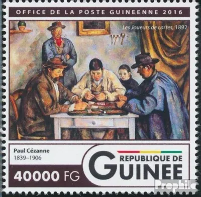 Produktbild von Briefmarken Guinea 2016 Mi 11990 (kompl. Ausgabe) postfrisch Paul Cézanne