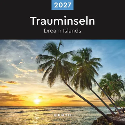 Produktbild von Trauminseln - KUNTH Broschurkalender 2027