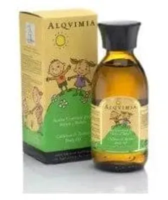 Produktbild von Alqvimia Alquimia Körperöl für Kinder und Babys, 150 ml