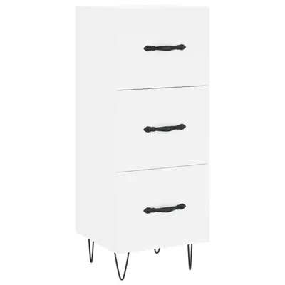 Produktbild von Sideboard Weiß 34,5x34x90 cm Holzwerkstoff