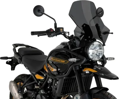 Produktbild von PUIG 22113F Verstellbare Scheibe  passend fuer ROYAL ENFIELD HIMALAYAN 450 Stark getönt