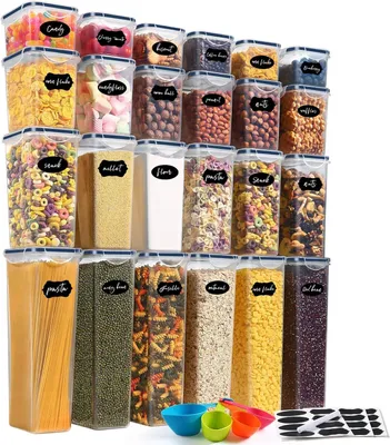 Productafbeelding van YASHE voorraadcontainers YH1310-24 stuks, 24 containers, 27,78 liter