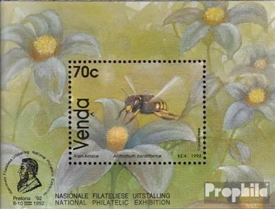 Produktbild von Briefmarken Südafrika - Venda 1992 Mi Block8 (kompl.Ausg.) FDC Bienenarten