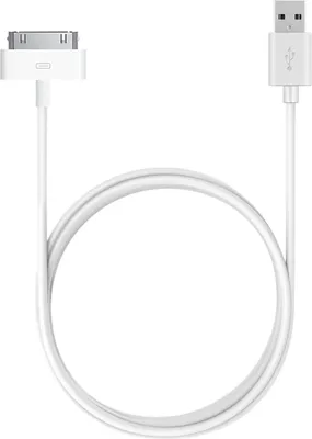 Image de Câble USB pour iPhone 4 / 4S / 3G / 3GS - Blanc 1m Phonillico®