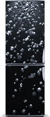Produktbild von Tulup Kühlschrankdekoration - Magnetmatte - 60 cm x 180 cm - Magnet auf dem Kühlschrank - 3D-Abstraktion