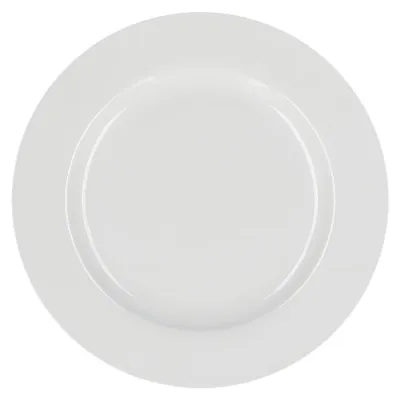 Zdjęcie produktu dla La Porcellana Bianca - Zestaw 6 talerzy obiadowych z rantem 27 cm Essenziale