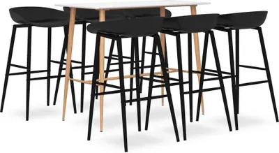 Produktbild von 7-tlg. Bar-Set Weiß und Schwarz