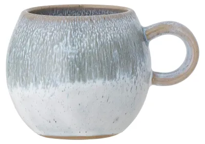 Image de Bloomingville Mug PAULA Bleu Céramique 275 ml Tasse Tasse à café Tasse à thé