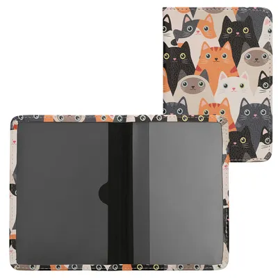 Produktbild von kwmobile Fahrzeugschein Hülle mit Kartenfächern - Kunstleder Etui Tasche Zulassungsbescheinigung