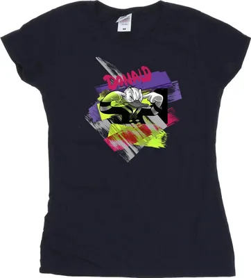 Produktbild von Disney - "Ear Plug" T-Shirt für Damen BI33407 (S) (Marineblau)